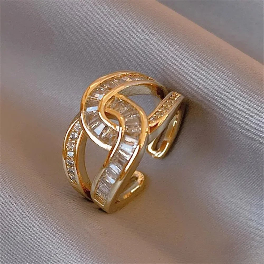 Bague Nœud Élégante