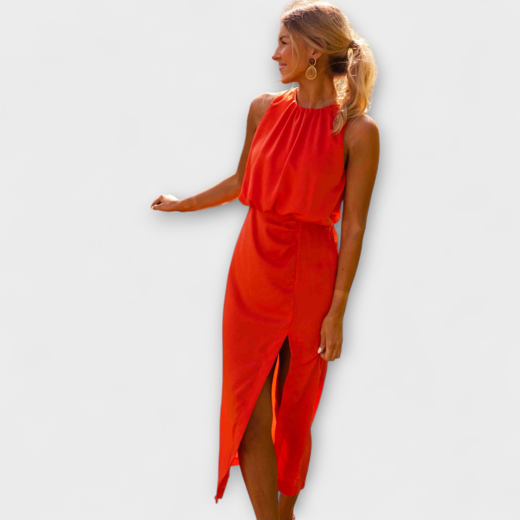 Liene - Elegant midiklänning