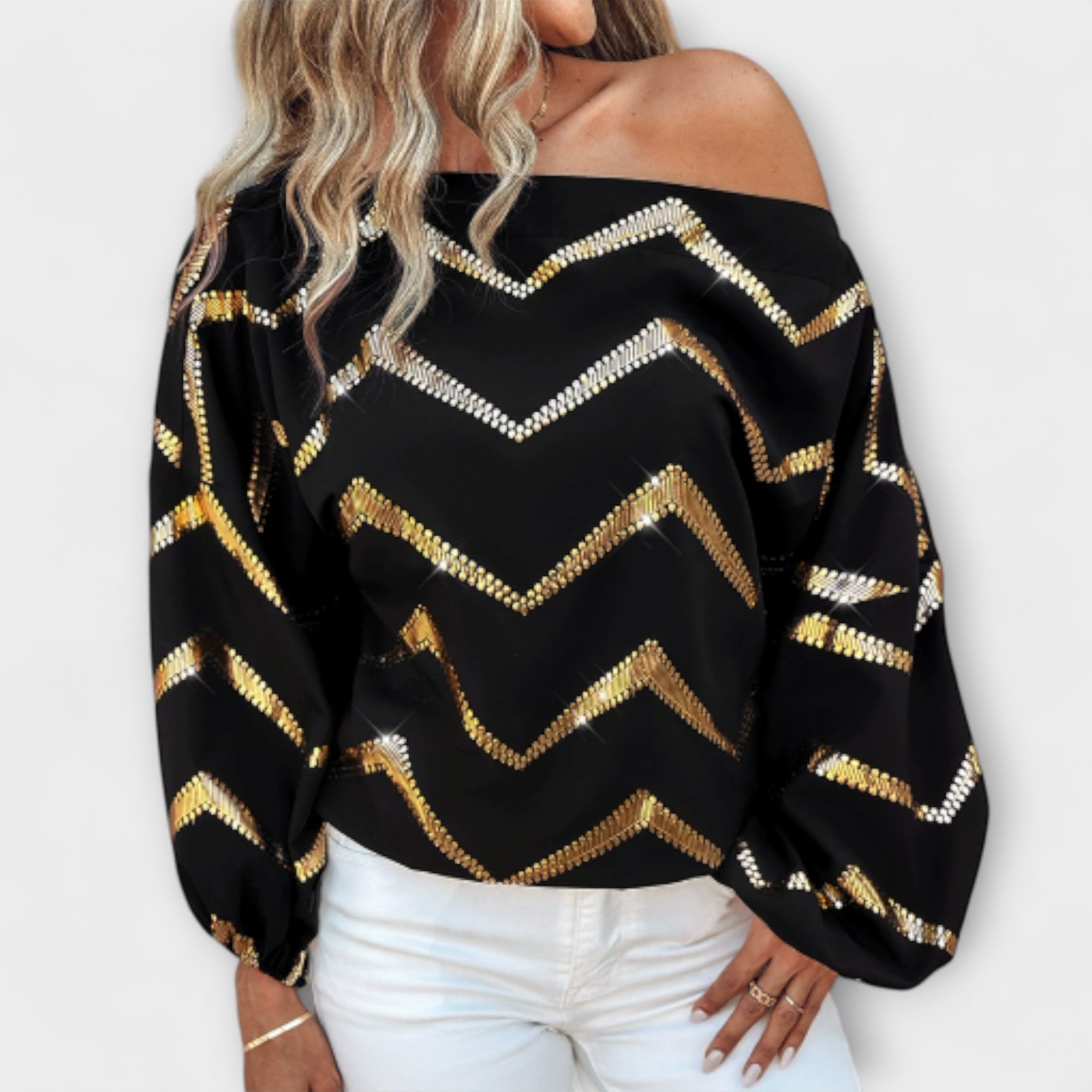 Bianca - Blouse élégante de printemps