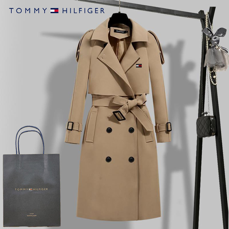 Lång avslappnad kappa