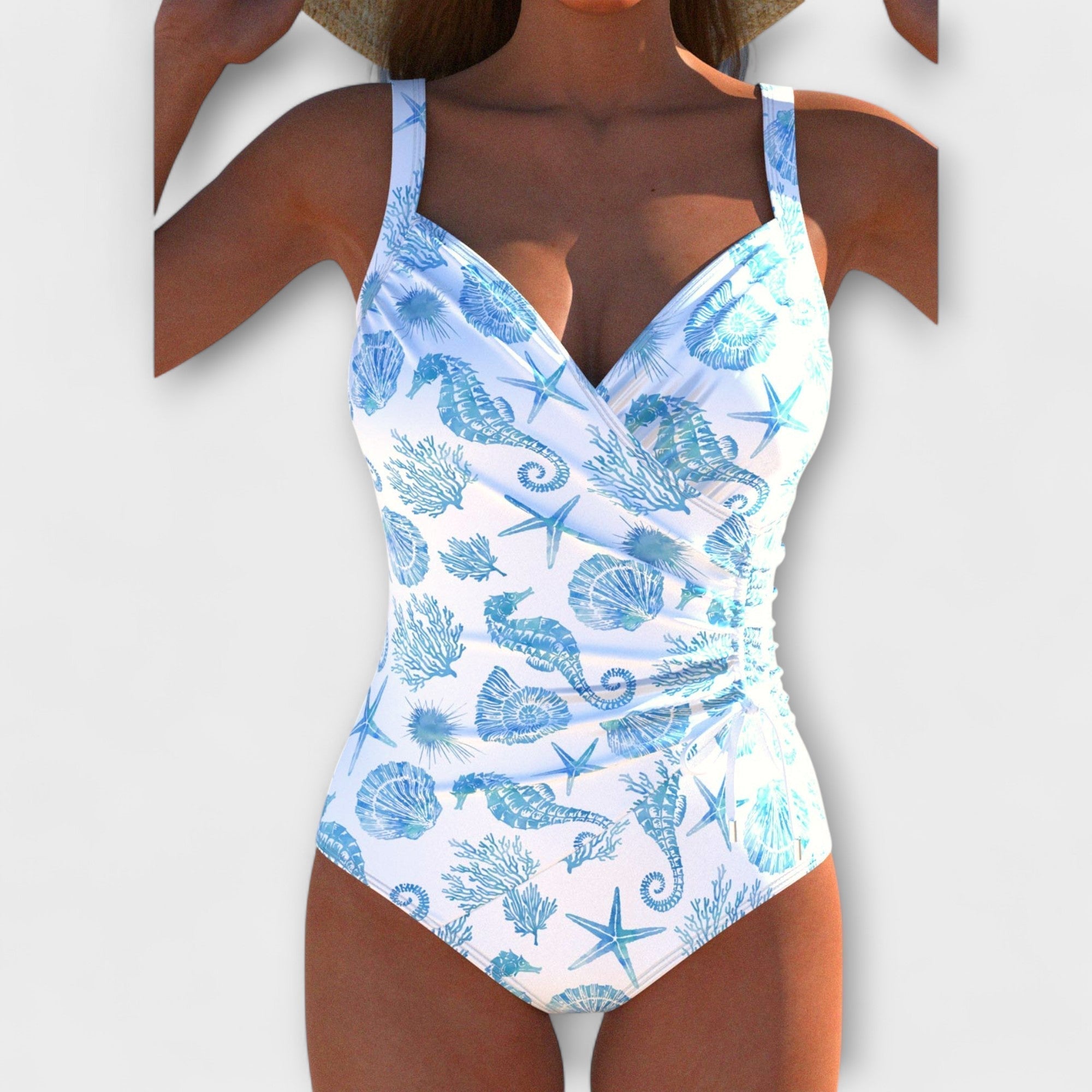 Miya - Badeanzug mit lebendigem Muster