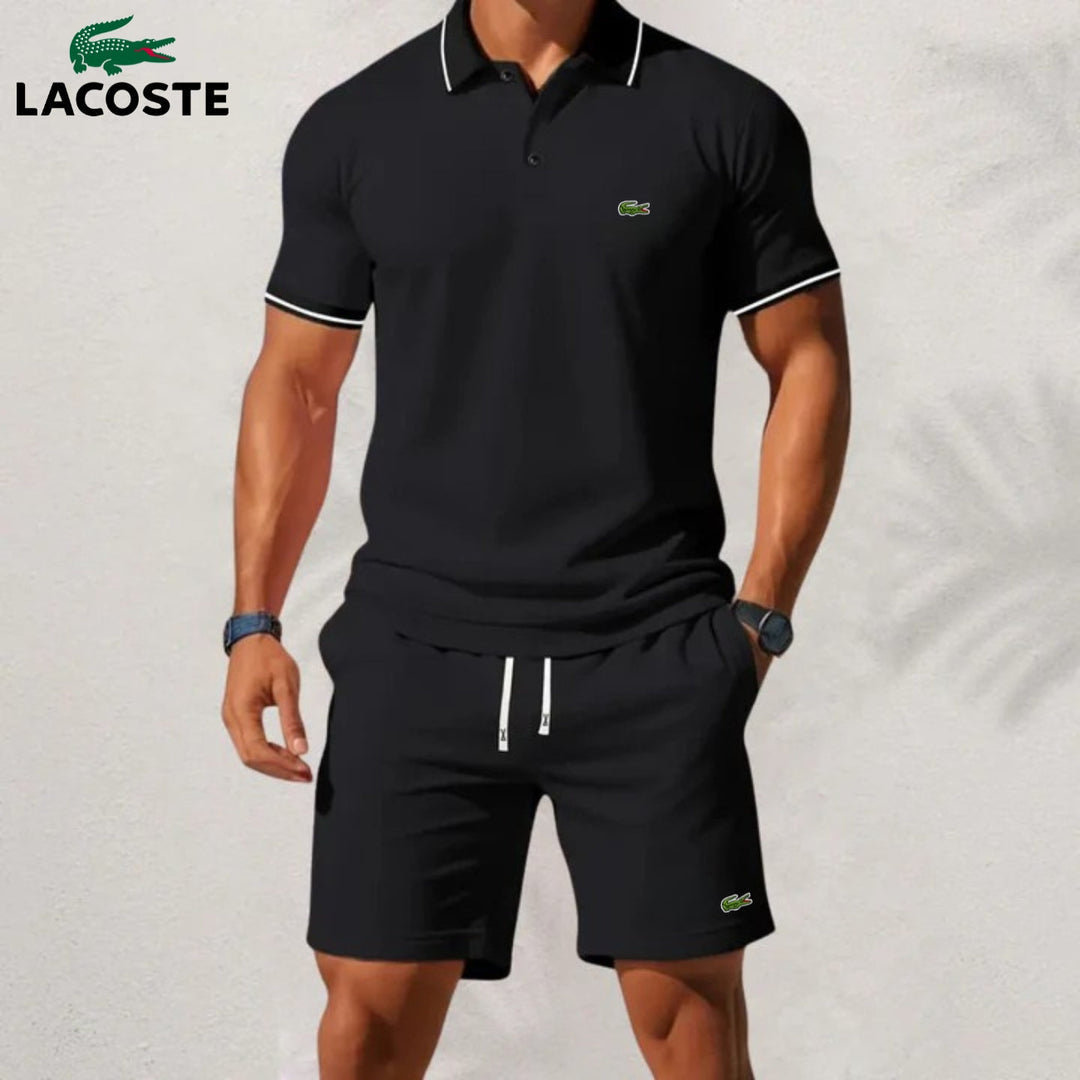 Set of polo shirt and shorts