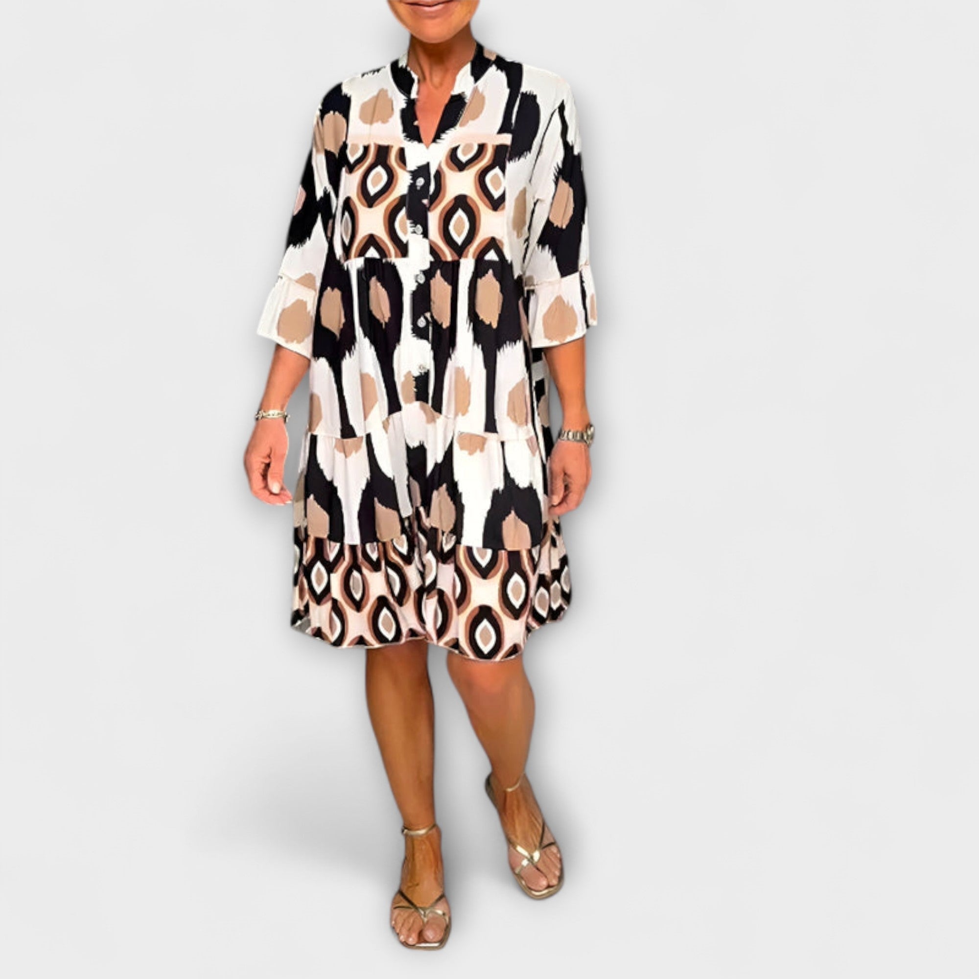 Lavira - Chic midiklänning