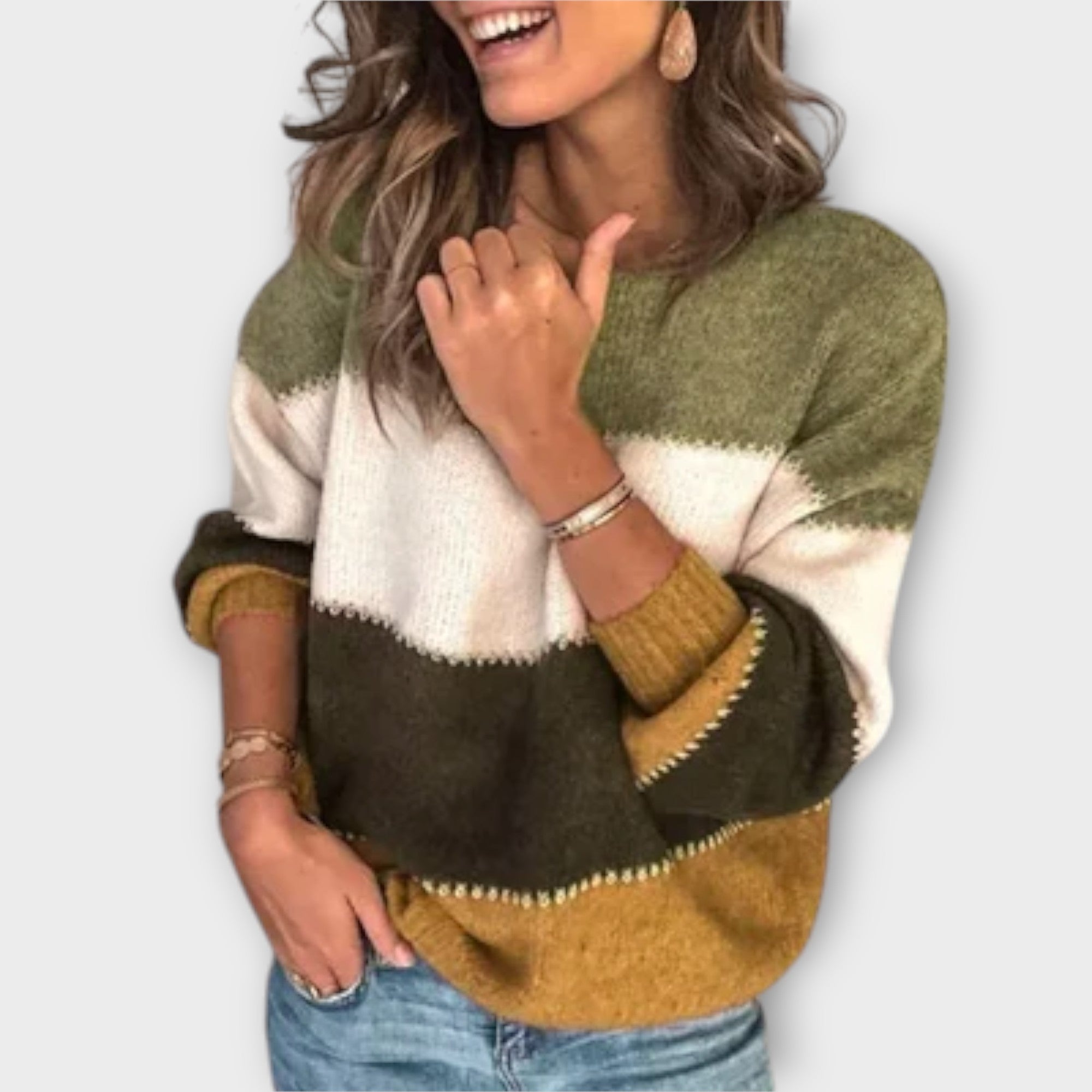 Elisa - Pull décontracté et confortable