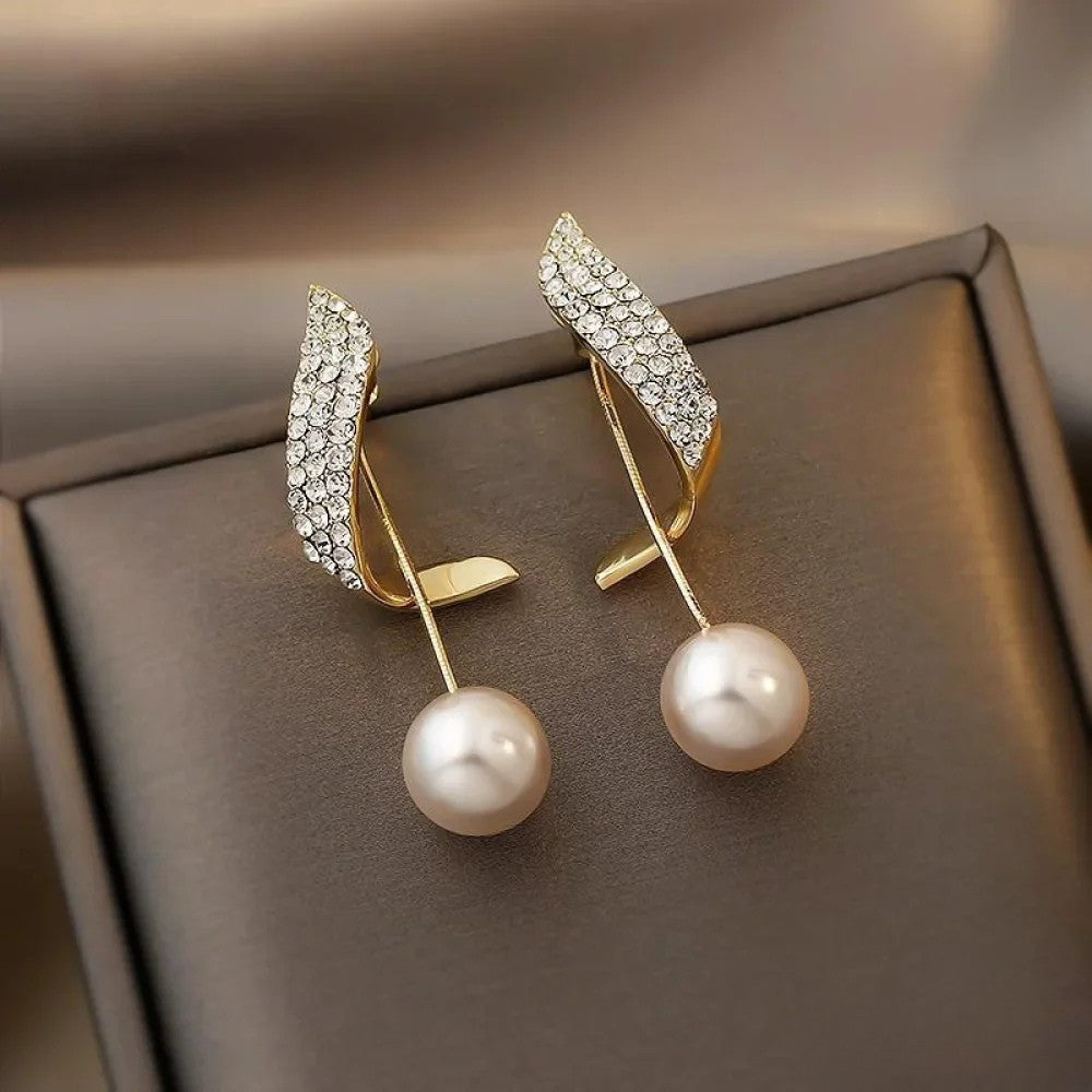 Boucles d'oreilles en perle