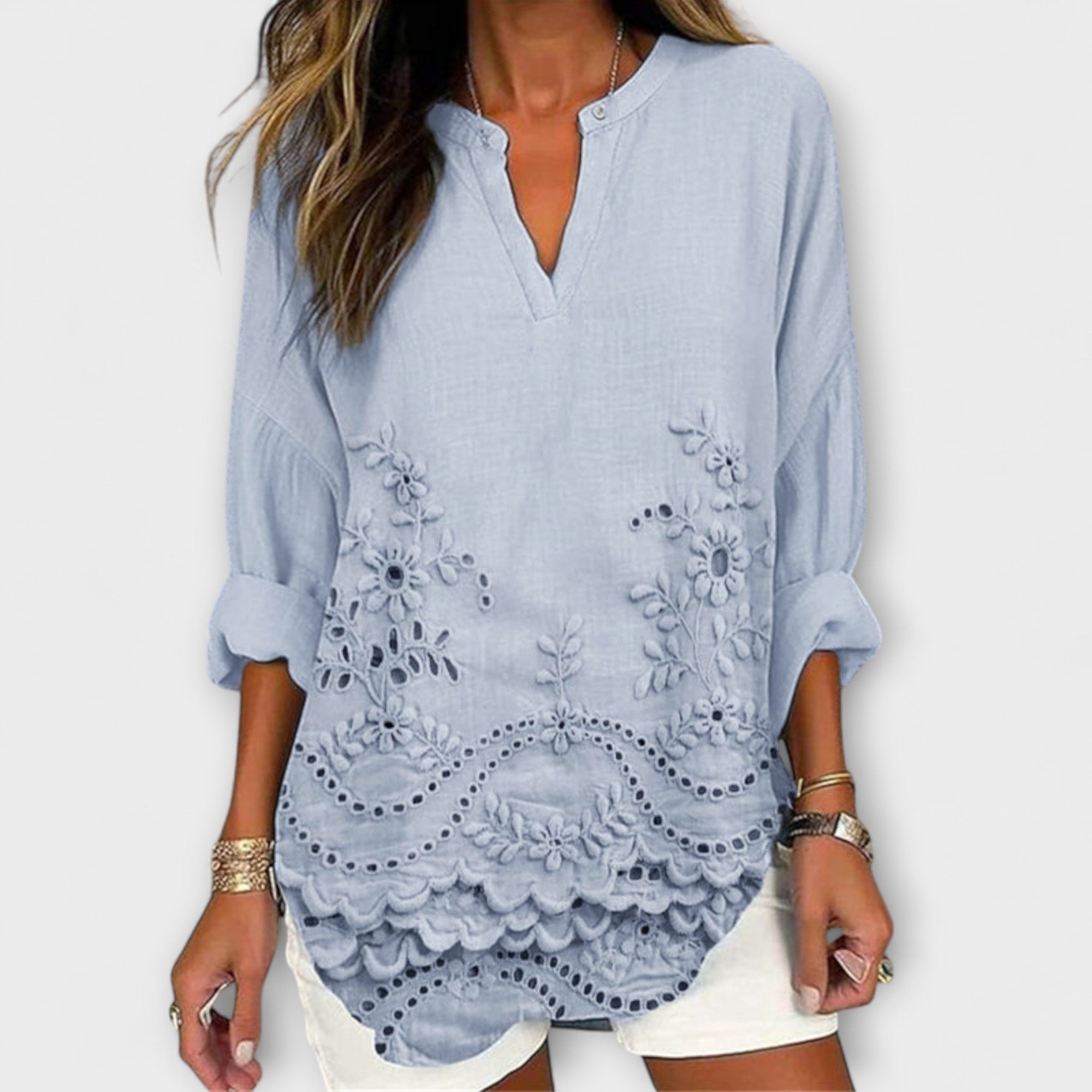 Aria – luchtig topje met print