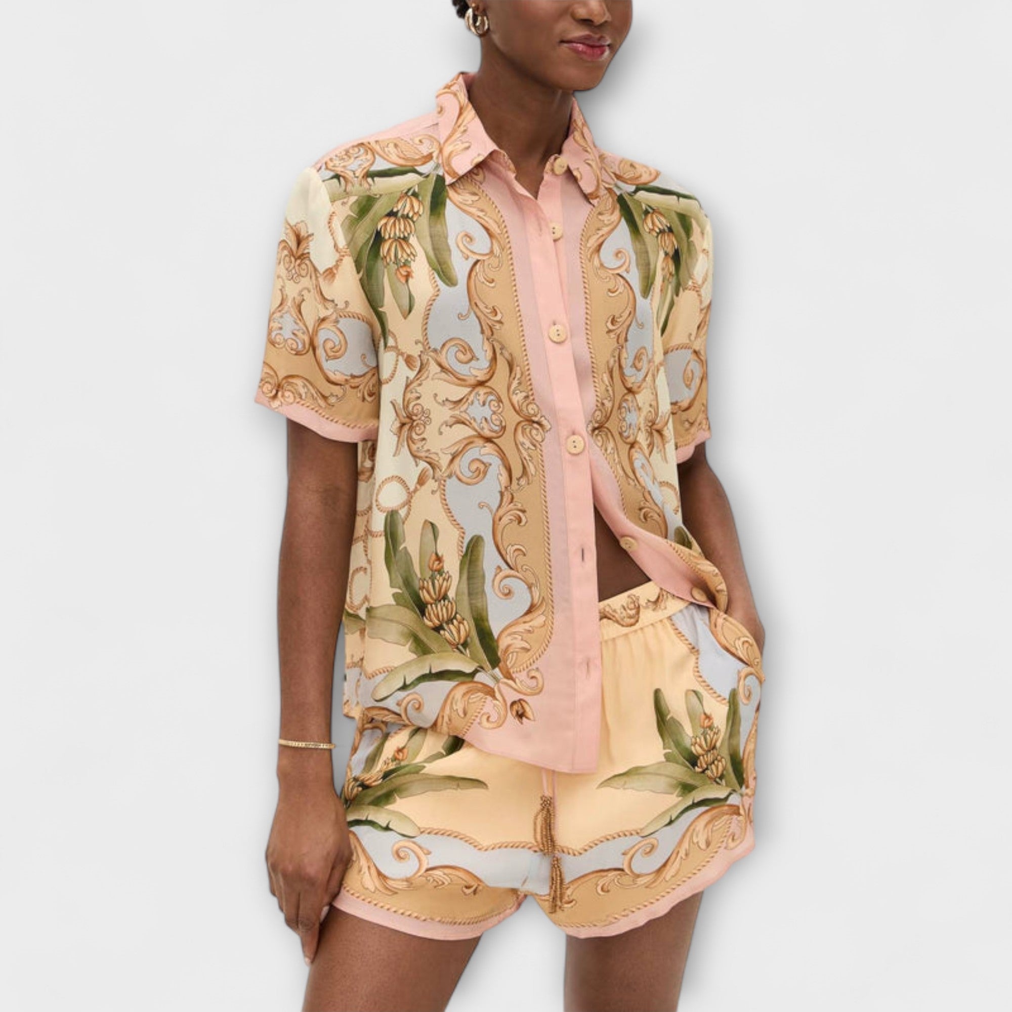 마렌 - 빈티지 식물 만화경 프린트 세트