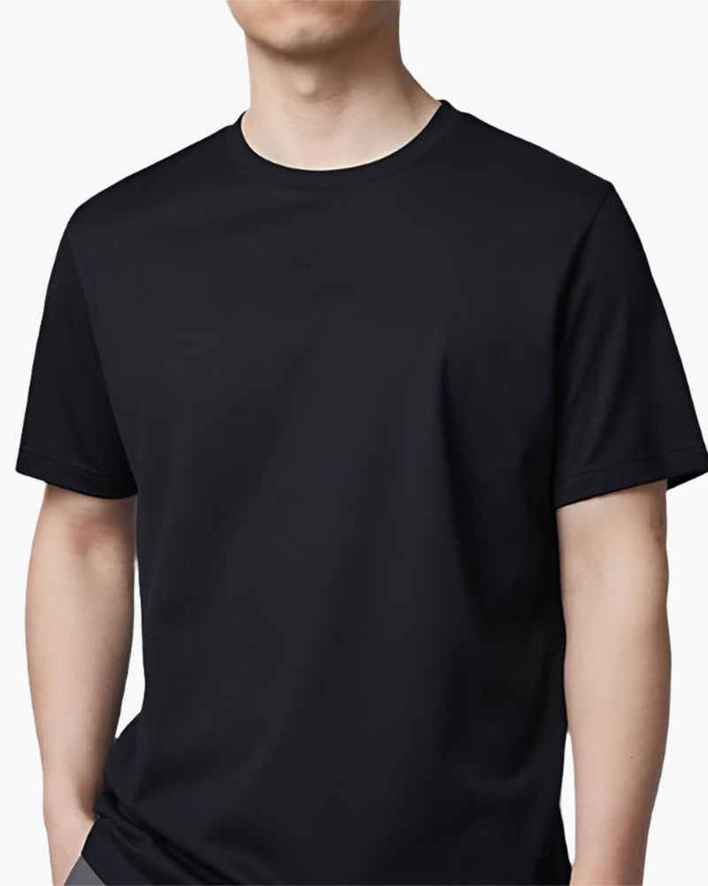 T-shirt sólida refinada